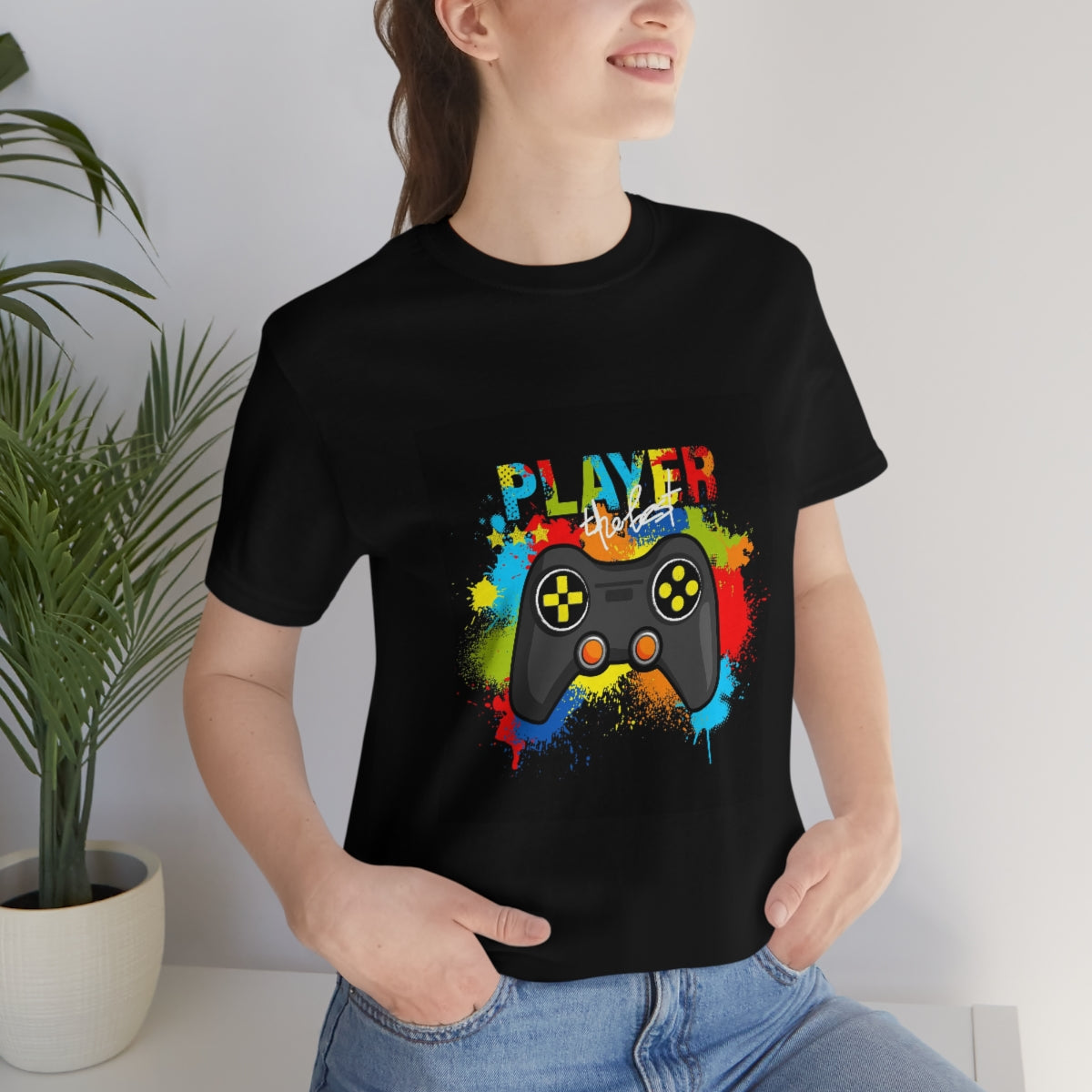 Unisex Jersey Short Sleeve Tee "The best player"