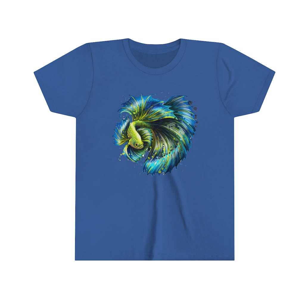 Youth Short Sleeve Tee "Colorful tropical fish"