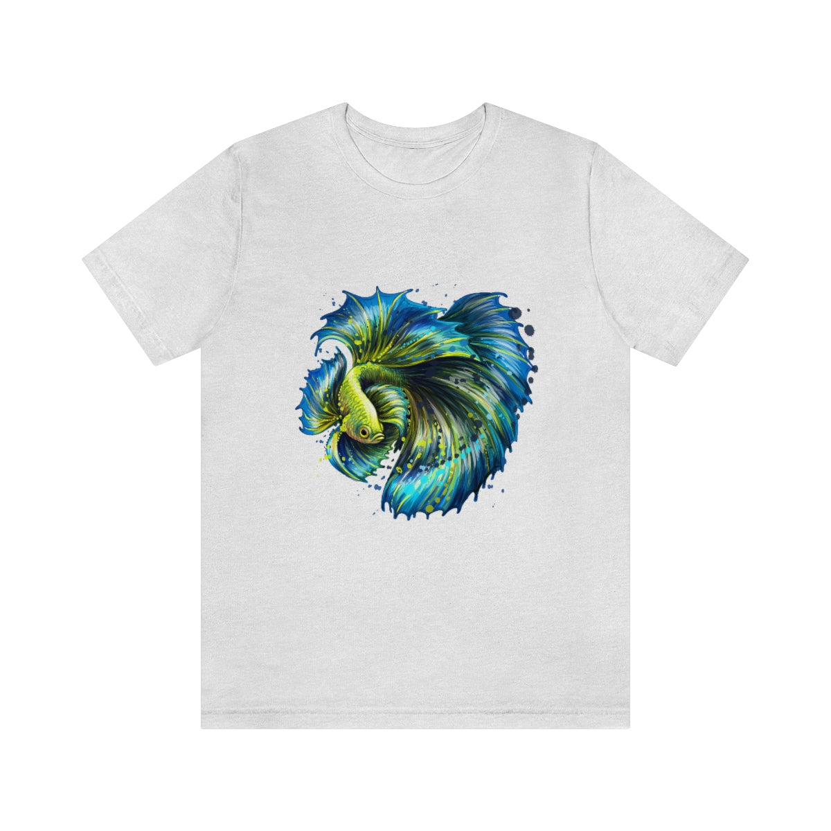 Unisex Jersey Short Sleeve Tee "Colorful tropical fish"