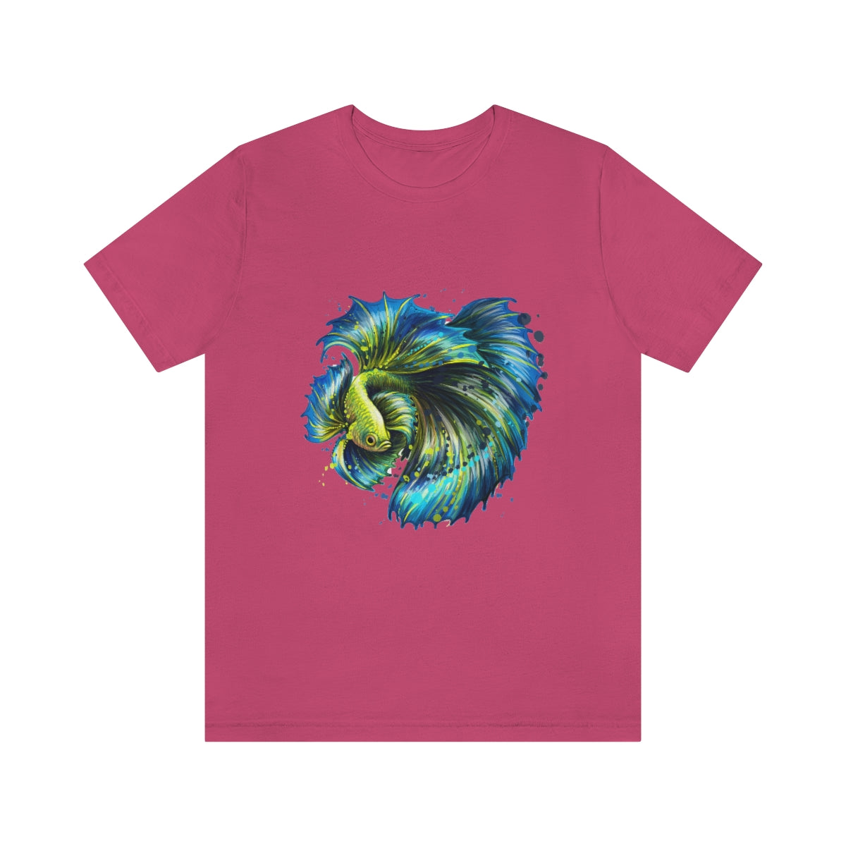 Unisex Jersey Short Sleeve Tee "Colorful tropical fish"