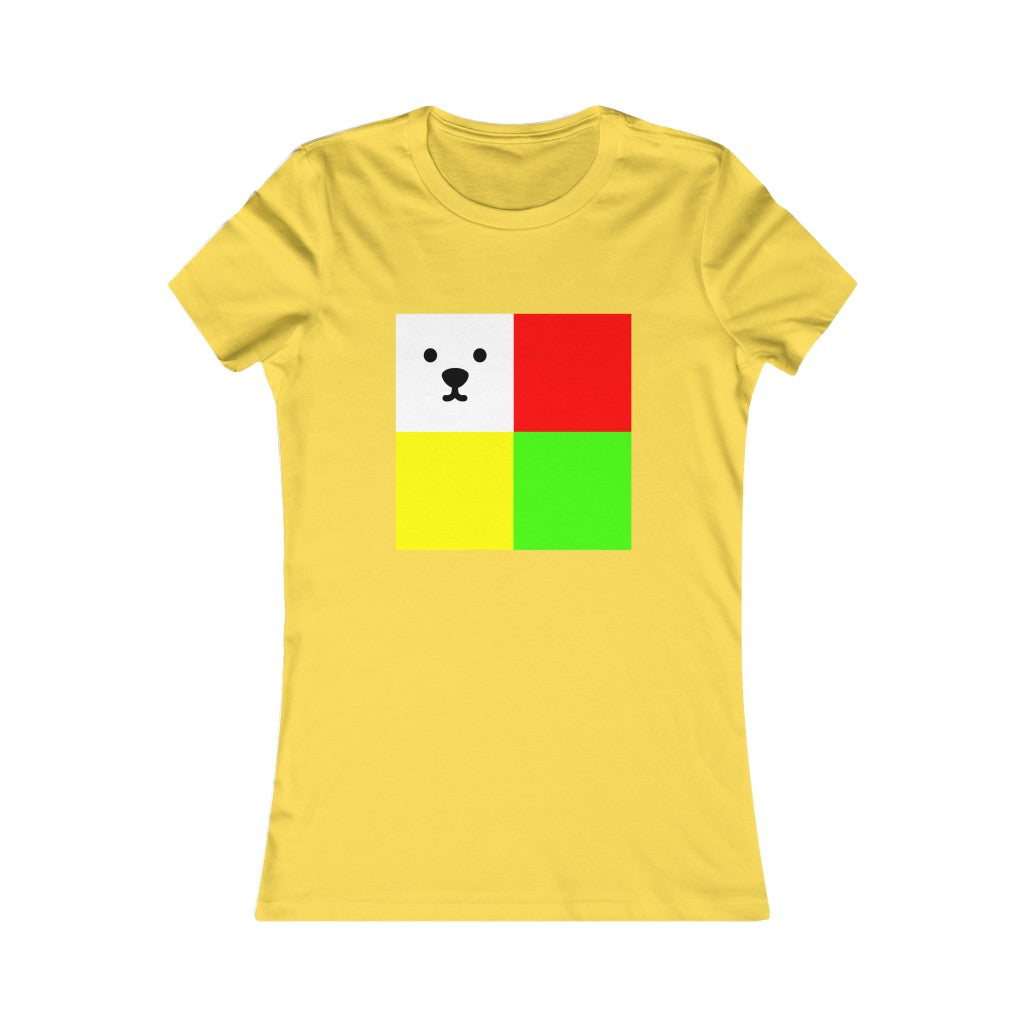Women's Favorite Tee "CuBeArea big logo"
