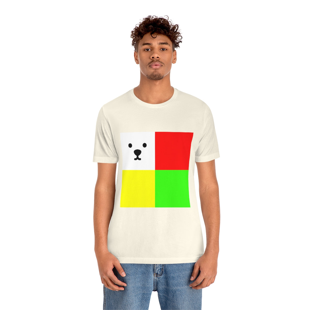 Unisex Jersey Short Sleeve Tee "CuBeArea big logo"