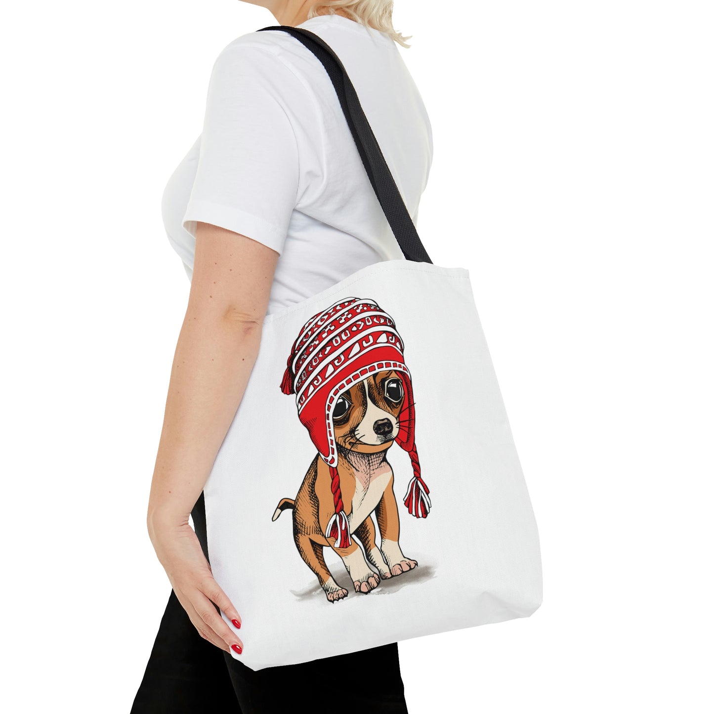 AOP Tote Bag "Puppy Chihuahua"