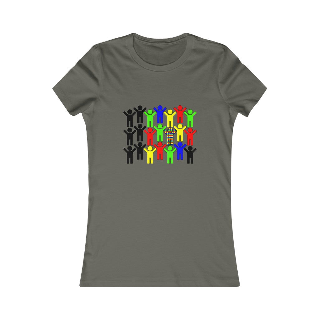 Women's Favorite Tee "Change the World by changing yourself"