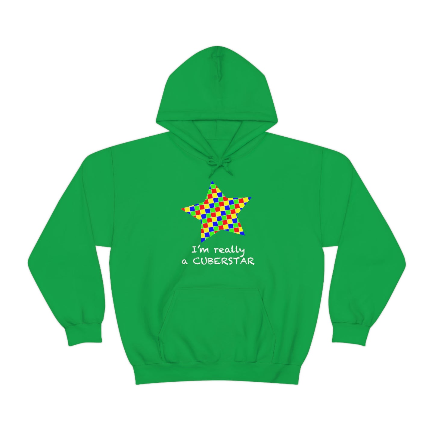 Unisex Heavy Blend™ Hooded Sweatshirt "I'm really a cuberstar"