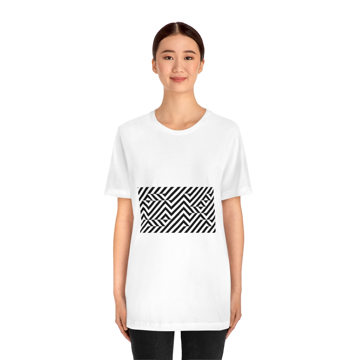 Unisex Jersey Short Sleeve Tee "Optical illusion OK"