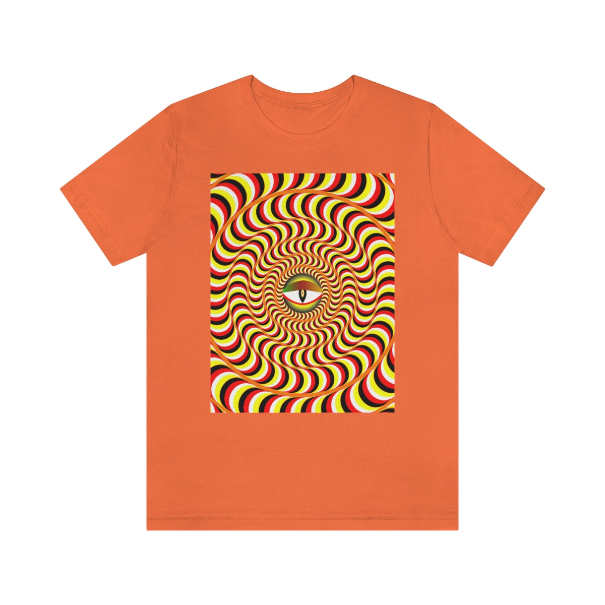 Unisex Jersey Short Sleeve Tee "Optical illusion Snake Eye"