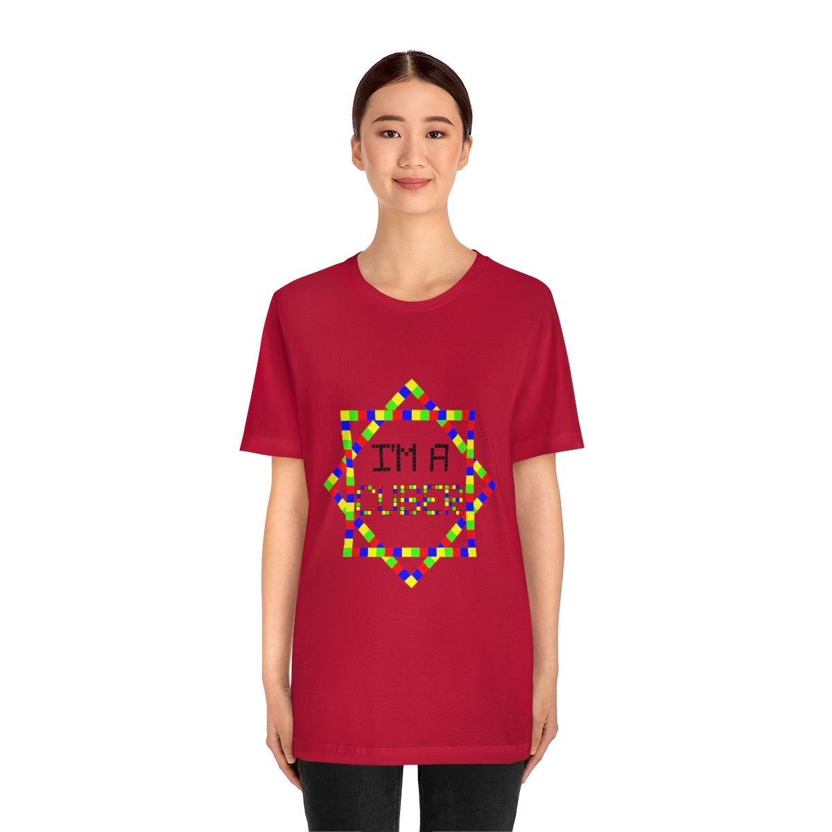 Unisex Jersey Short Sleeve Tee "I'm a cuber"