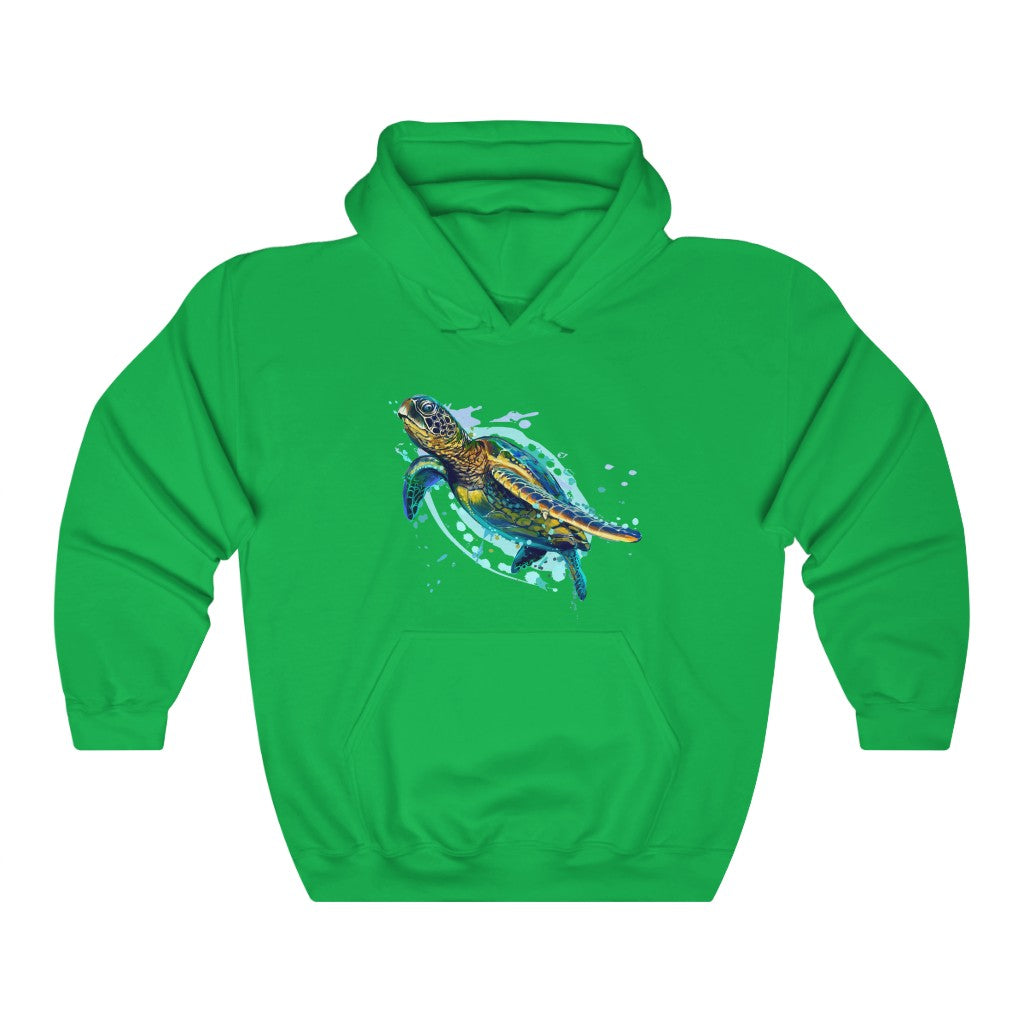 Unisex Heavy Blend™ Hooded Sweatshirt "Sea colorful turtle"