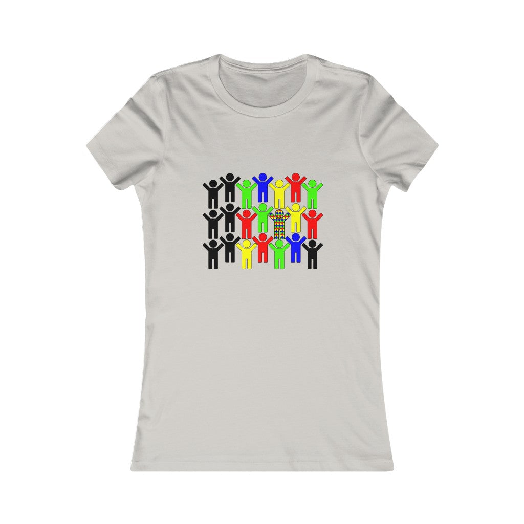 Women's Favorite Tee "Change the World by changing yourself"
