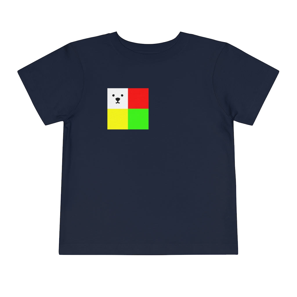 Kids Short Sleeve Tee "CuBeArea middle logo"