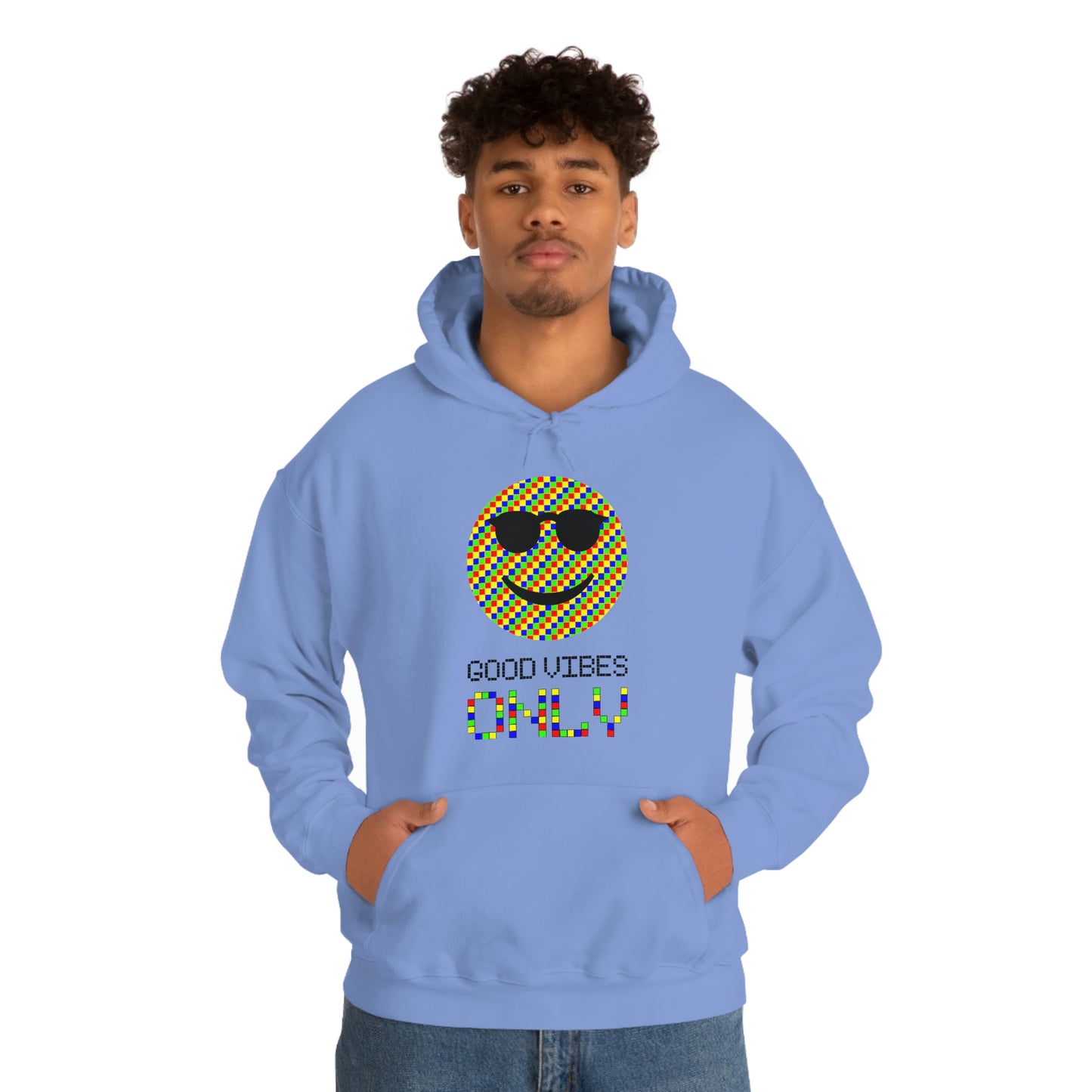 Unisex Heavy Blend™ Hooded Sweatshirt "Good vibes only"