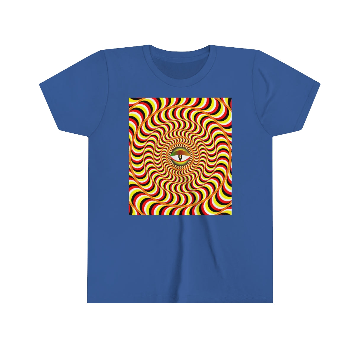 Youth Short Sleeve Tee "Optical illusion Snake Eye"