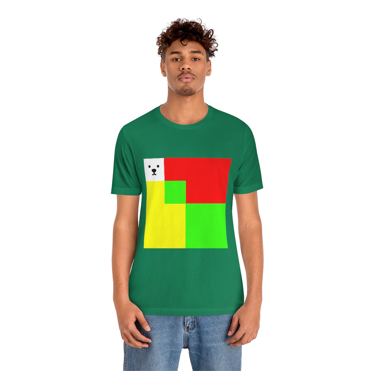 Unisex Jersey Short Sleeve Tee "CuBeArea abstract"