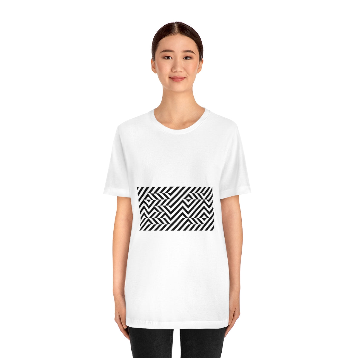 Unisex Jersey Short Sleeve Tee "Optical illusion GO"