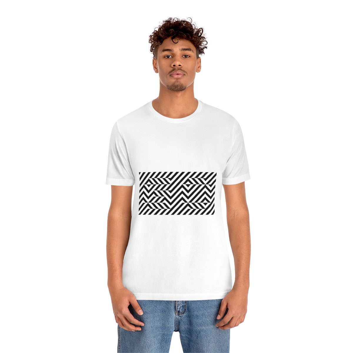 Unisex Jersey Short Sleeve Tee "Optical illusion GO"