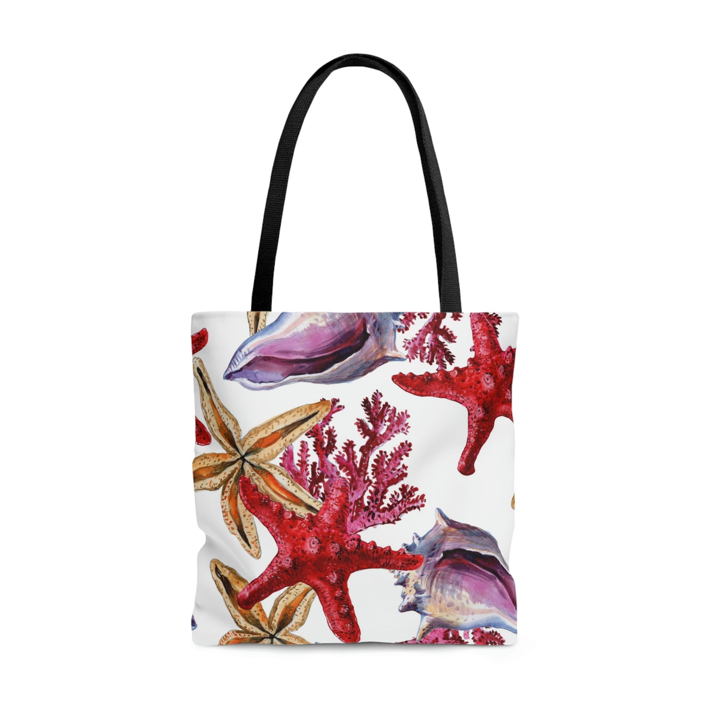 AOP Tote Bag "Underwater nature coral reef"
