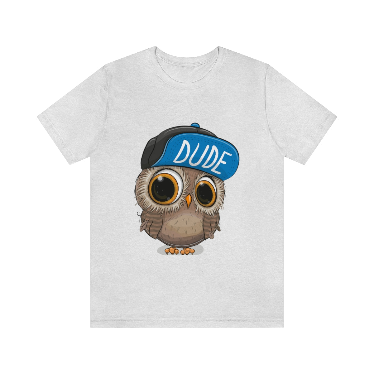 Unisex Jersey Short Sleeve Tee "Cute Cartoon Owl in a cap"
