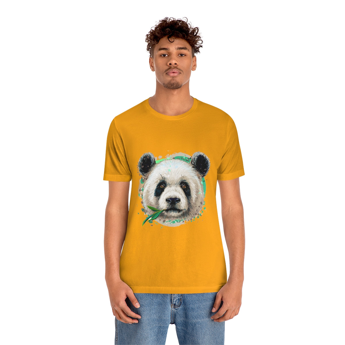 Unisex Jersey Short Sleeve Tee "Colorful panda"