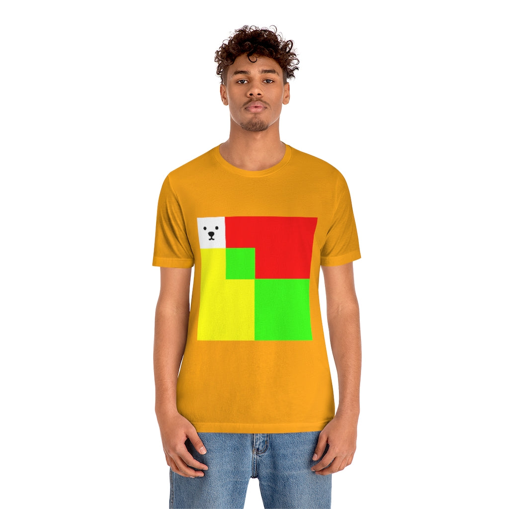 Unisex Jersey Short Sleeve Tee "CuBeArea abstract"