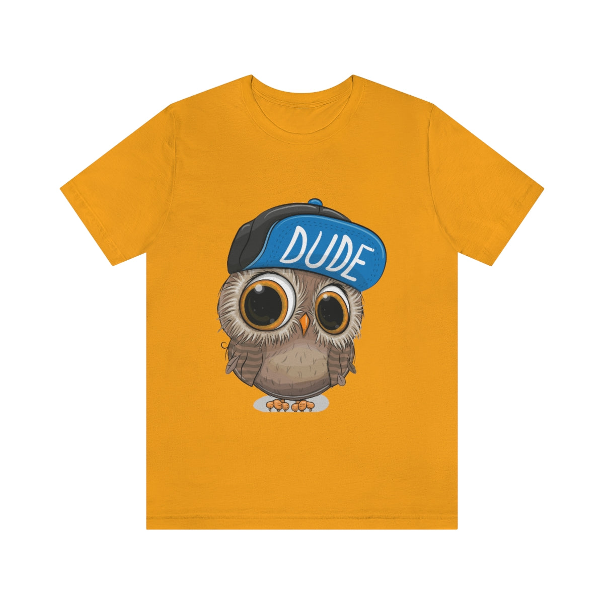 Unisex Jersey Short Sleeve Tee "Cute Cartoon Owl in a cap"