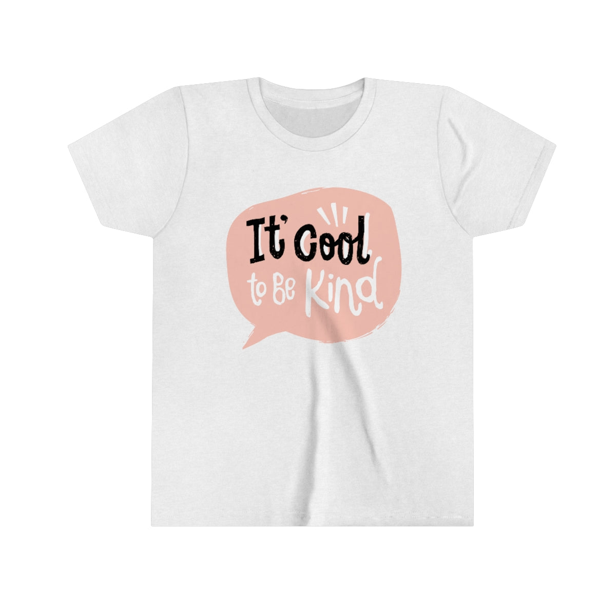Youth Short Sleeve Tee "Pink shirt DAY It's cool to be kind"