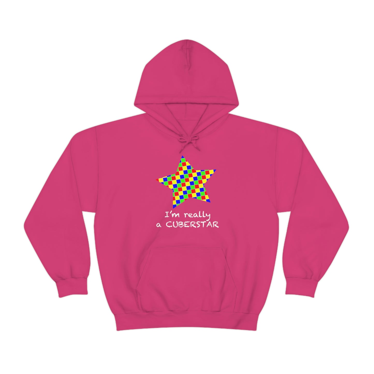 Unisex Heavy Blend™ Hooded Sweatshirt "I'm really a cuberstar"