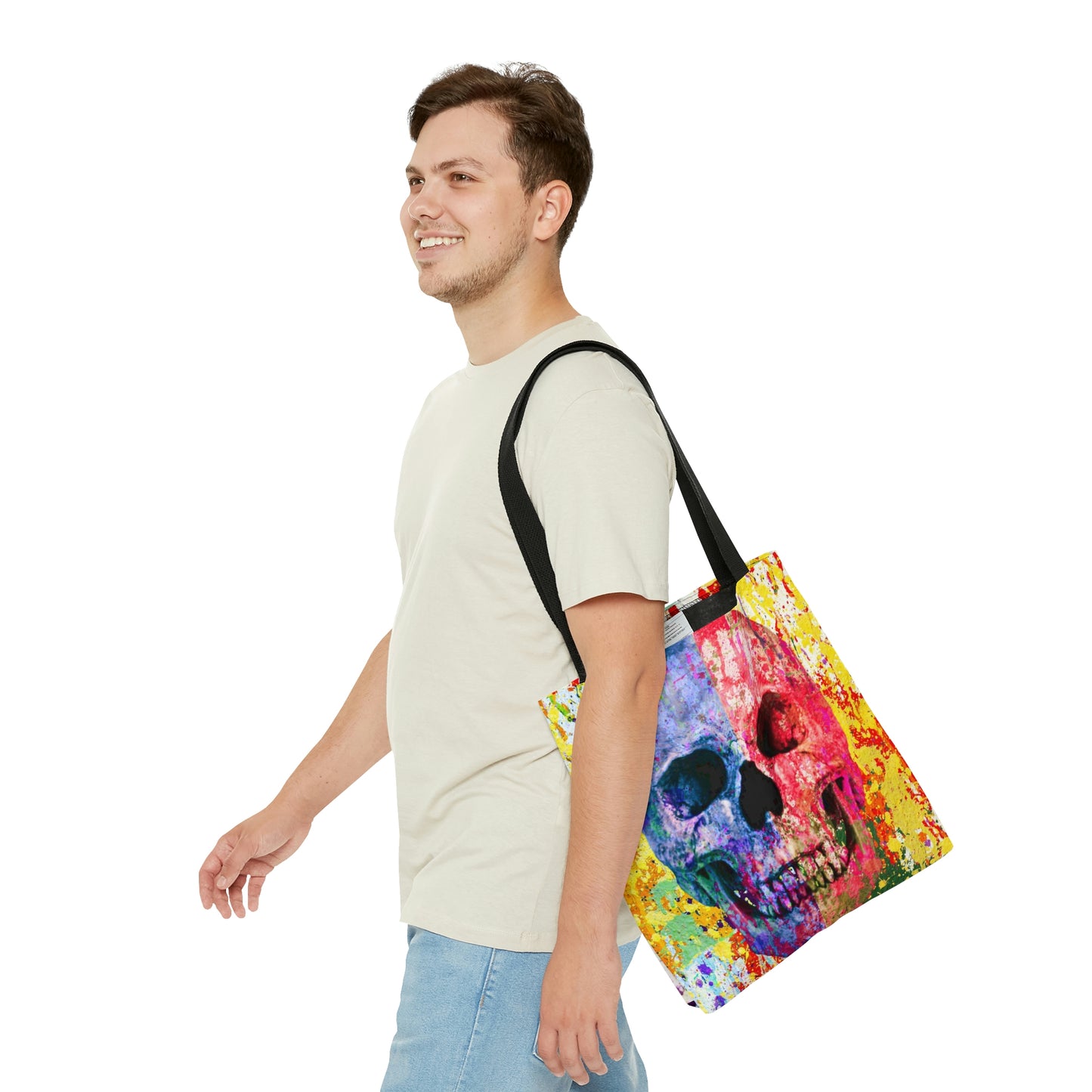 AOP Tote Bag "Skull"