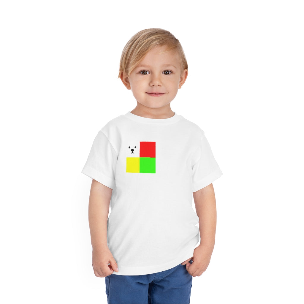 Kids Short Sleeve Tee "CuBeArea middle logo"