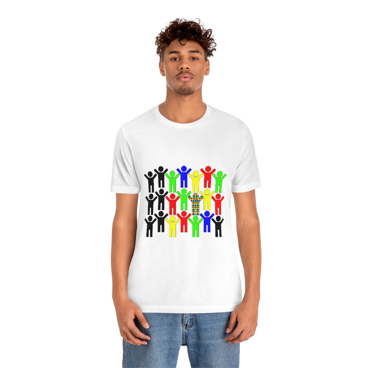 Unisex Jersey Short Sleeve Tee "Change the World by changing yourself"