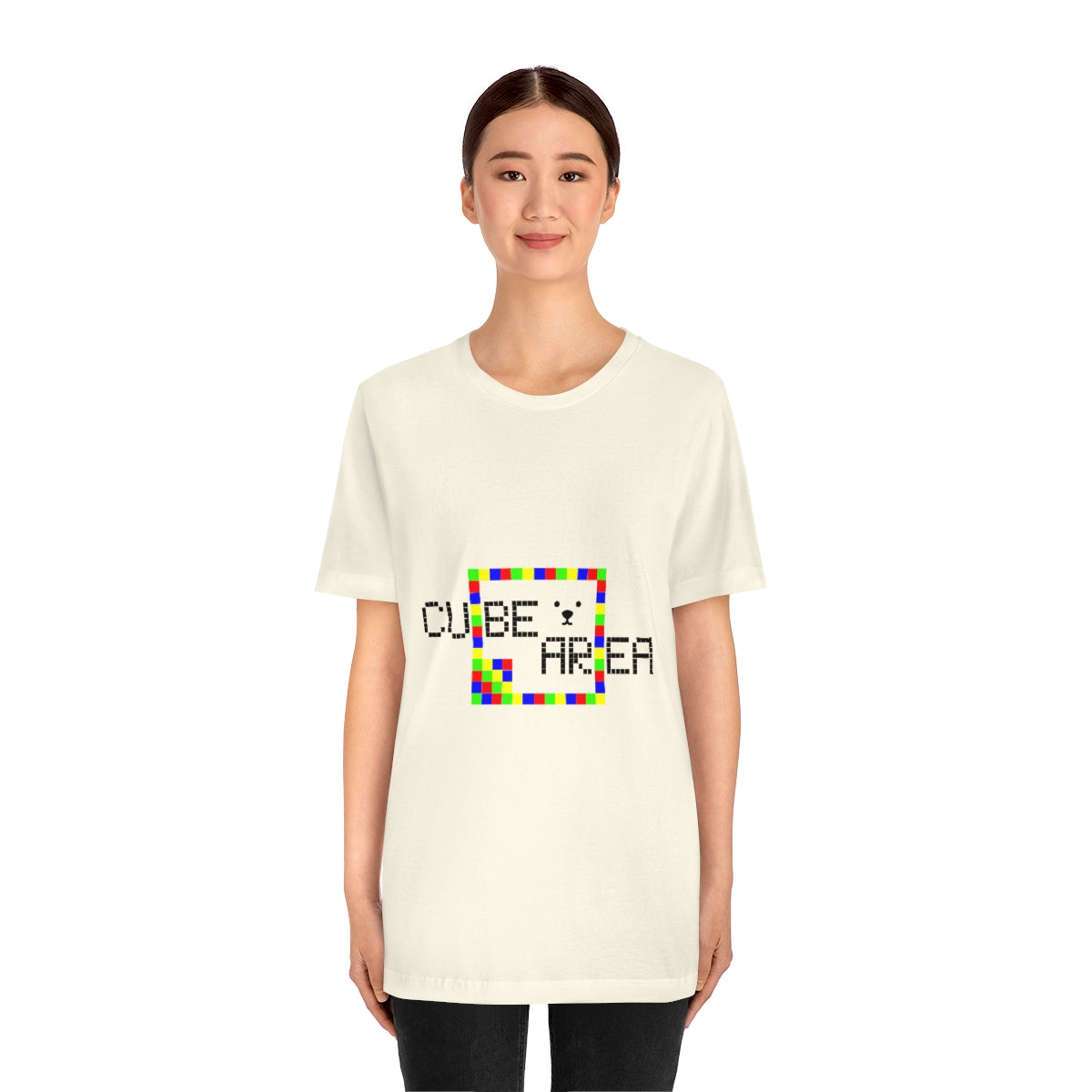 Unisex Jersey Short Sleeve Tee "CuBeArea"