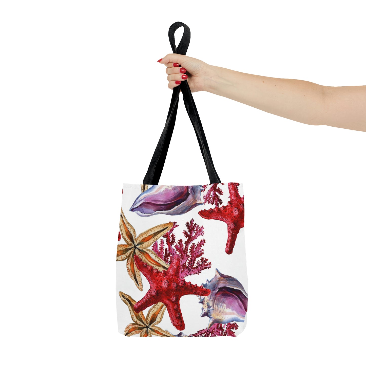 AOP Tote Bag "Underwater nature coral reef"