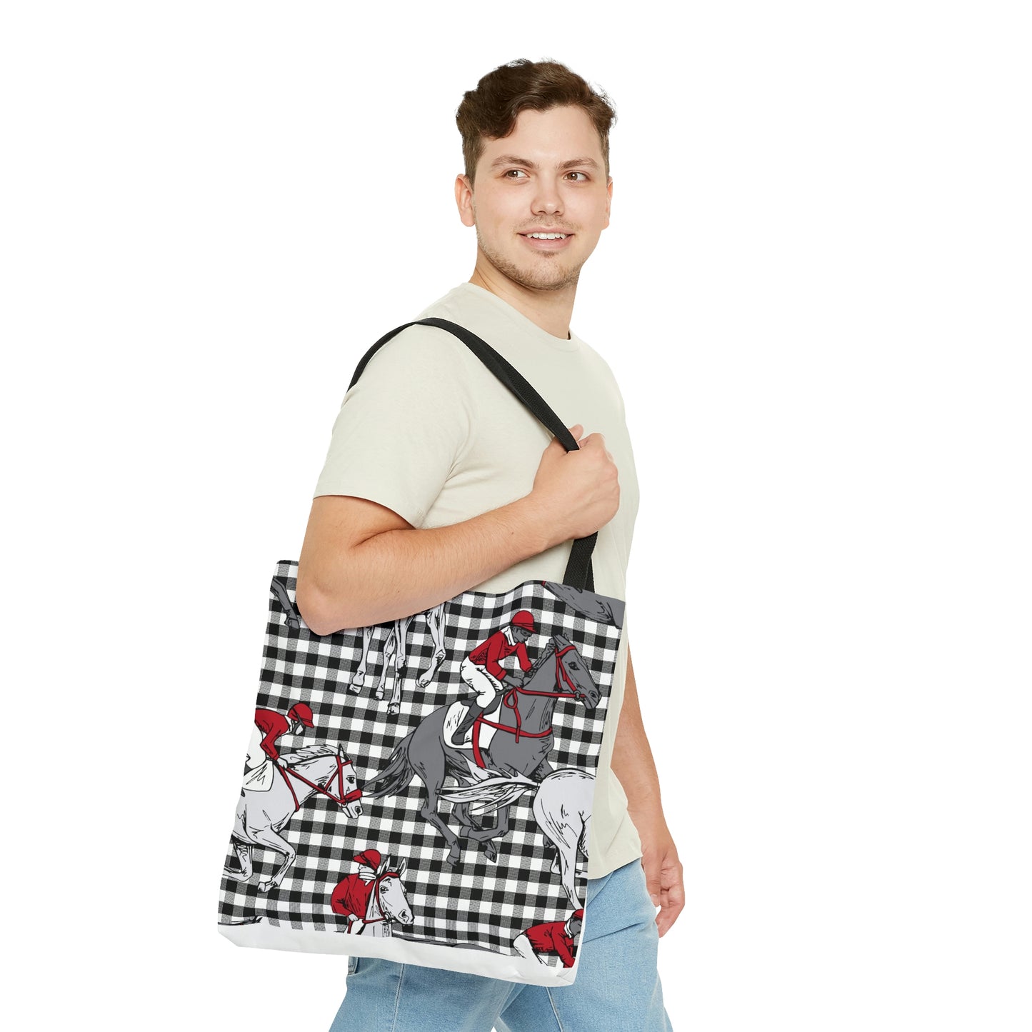 AOP Tote Bag "The running beautiful horse"