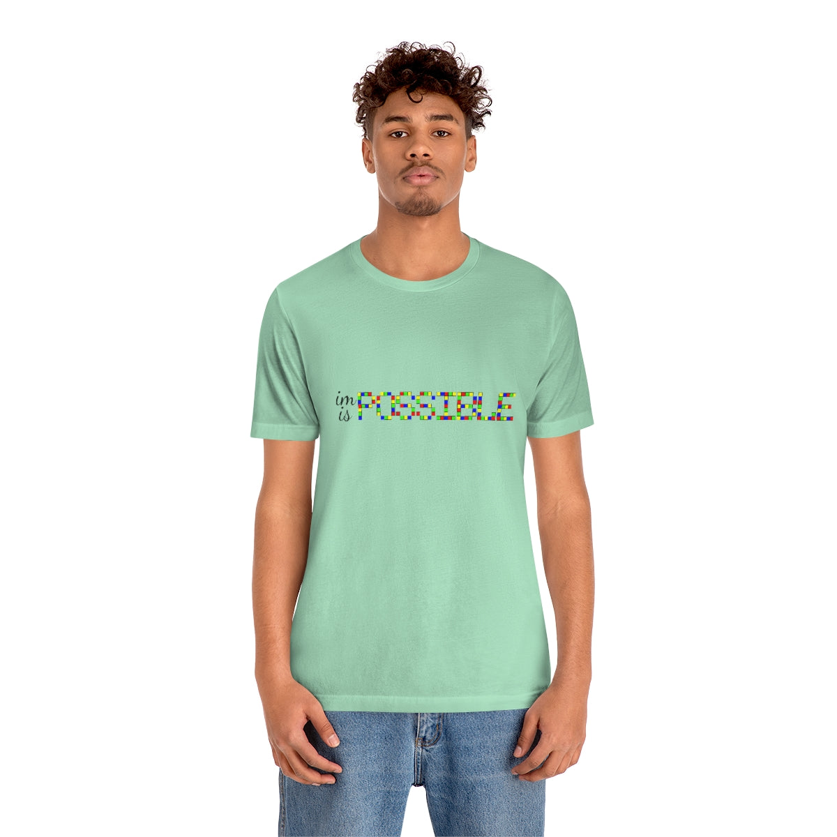Unisex Jersey Short Sleeve Tee "Impossible is possible"