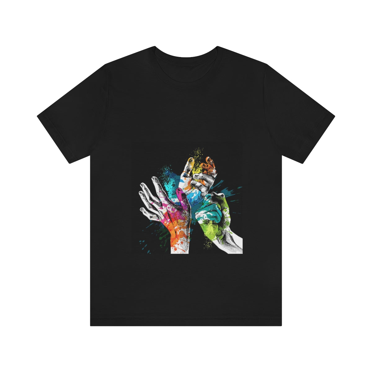 Unisex Jersey Short Sleeve Tee "Hands"