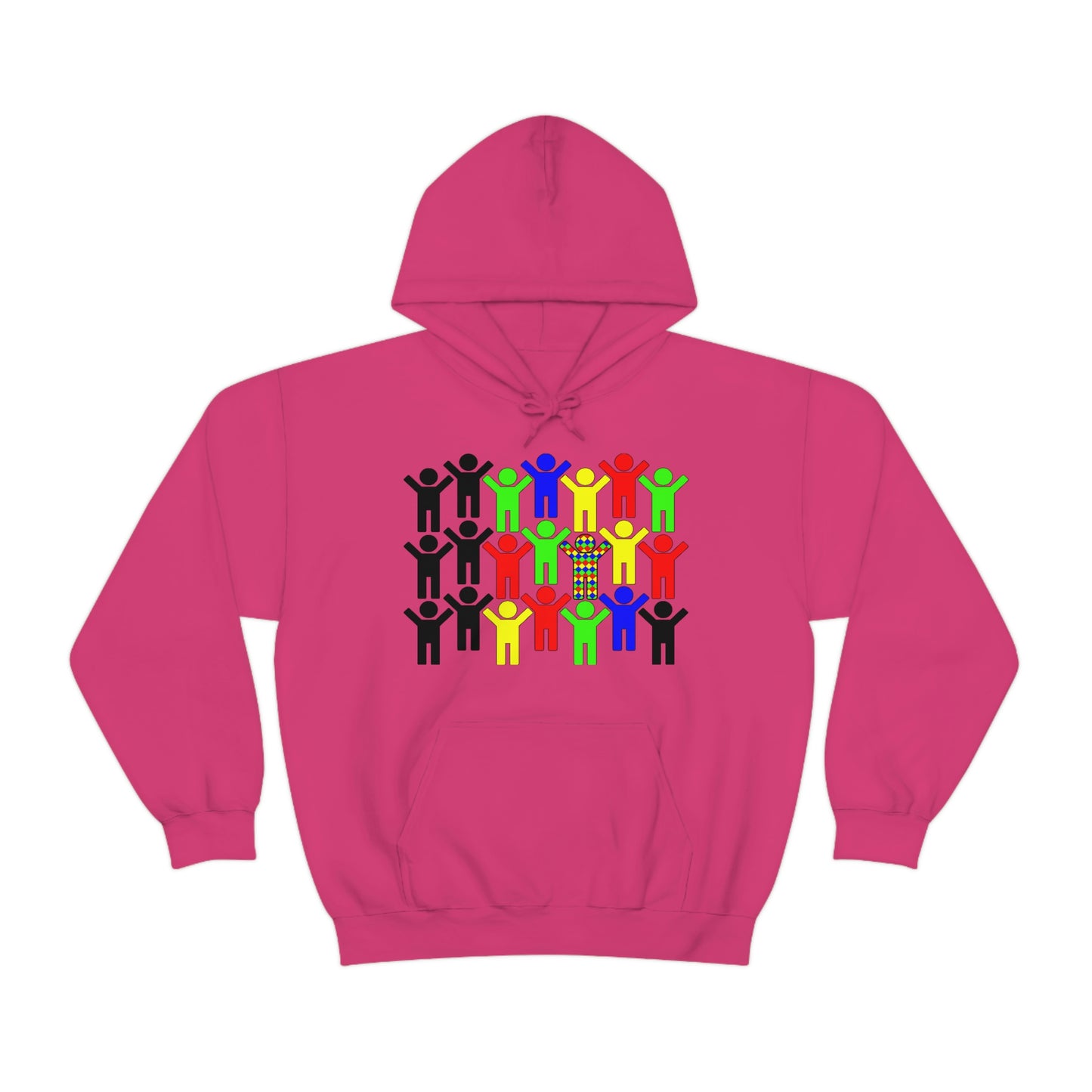 Unisex Heavy Blend™ Hooded Sweatshirt "Change the world by changing yourself"