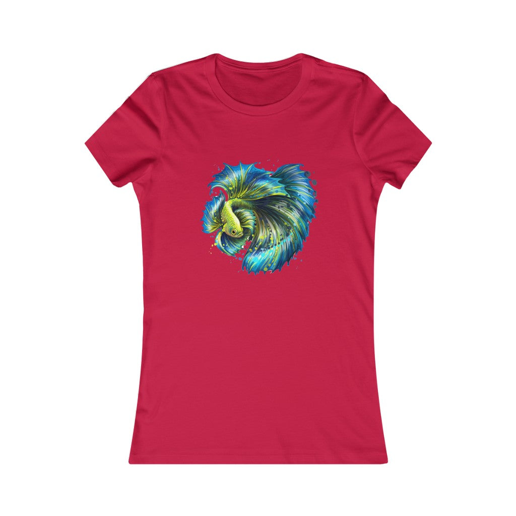 Women's Favorite Tee "Colorful tropical fish"
