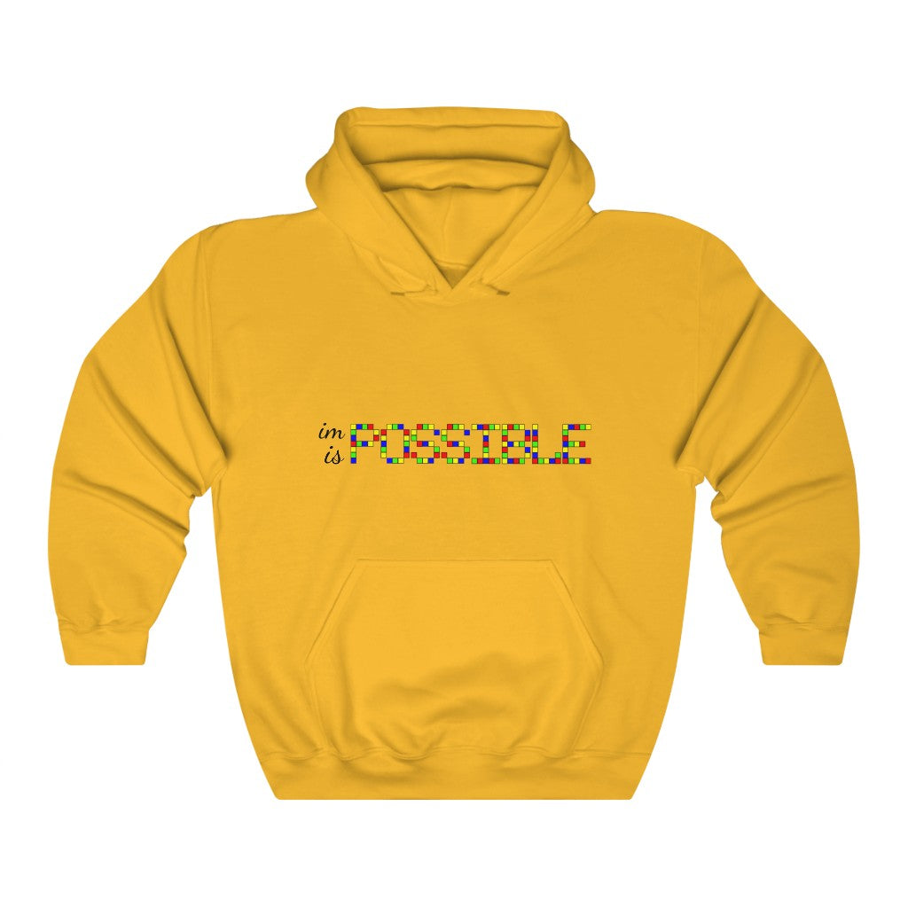 Unisex Heavy Blend™ Hooded Sweatshirt 'Impossible is possible'