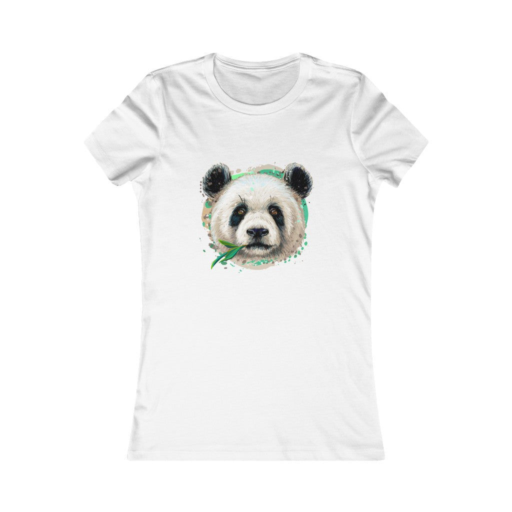 Women's Favorite Tee "Colorful panda"