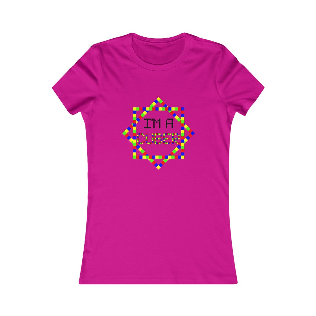 Women's Favorite Tee "I'm a cuber"