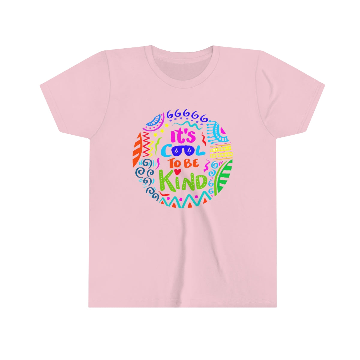 Youth Short Sleeve Tee "Pink shirt DAY It's cool to be kind"