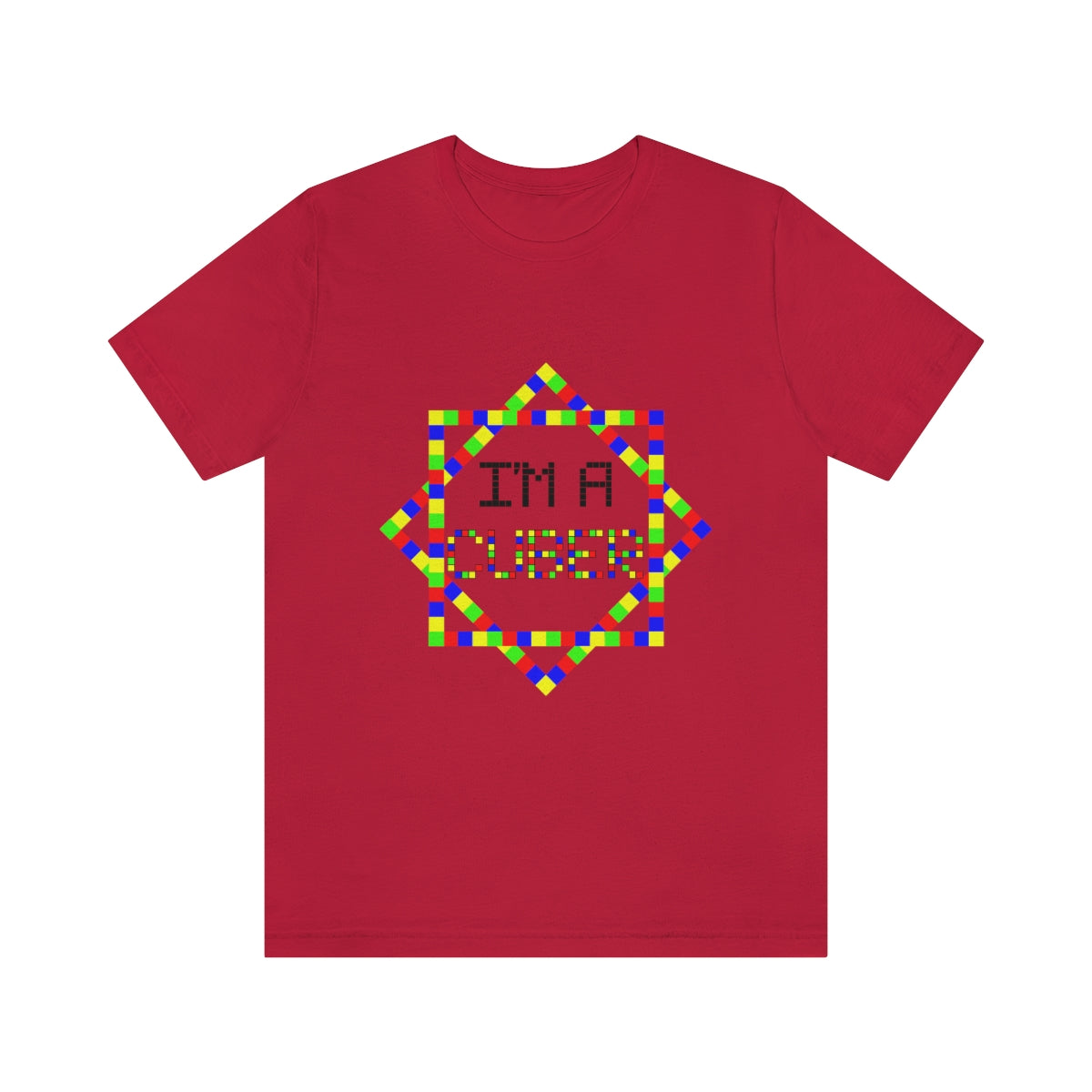 Unisex Jersey Short Sleeve Tee "I'm a cuber"