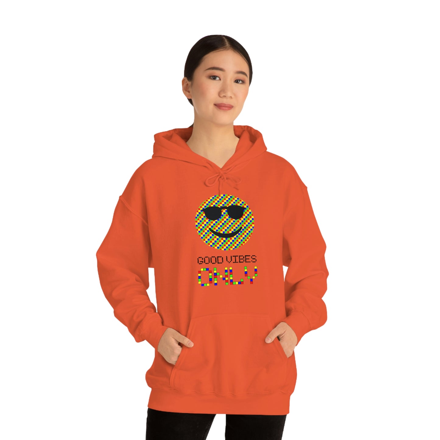 Unisex Heavy Blend™ Hooded Sweatshirt "Good vibes only"