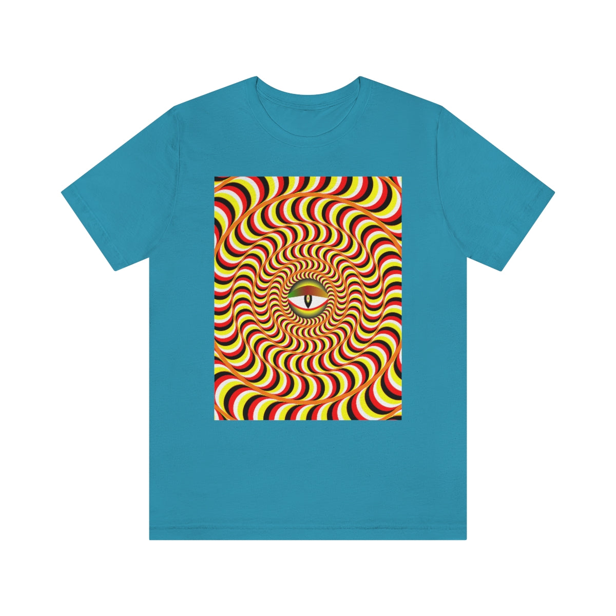 Unisex Jersey Short Sleeve Tee "Optical illusion Snake Eye"