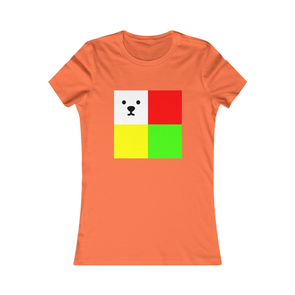 Women's Favorite Tee "CuBeArea big logo"