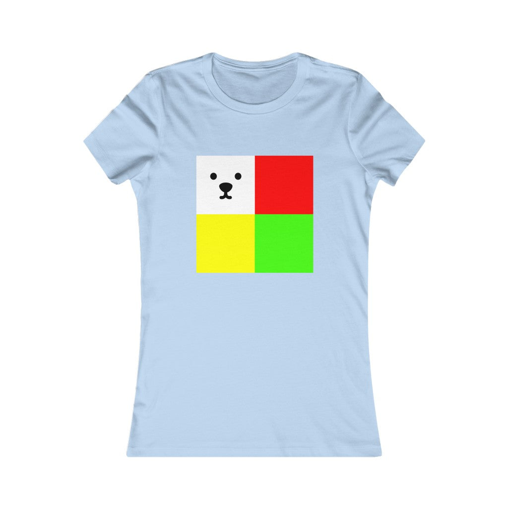 Women's Favorite Tee "CuBeArea big logo"