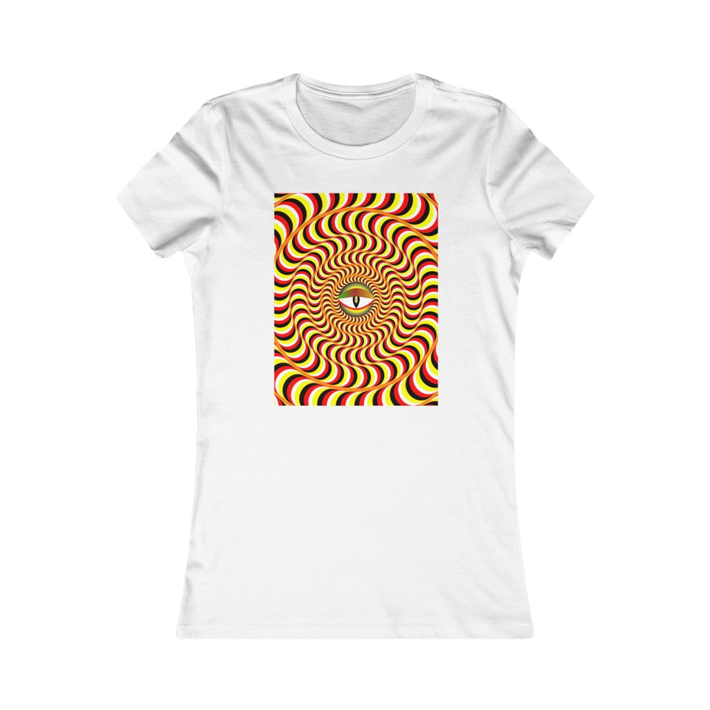 Women's Favorite Tee "Optical illusion Snake Eye"