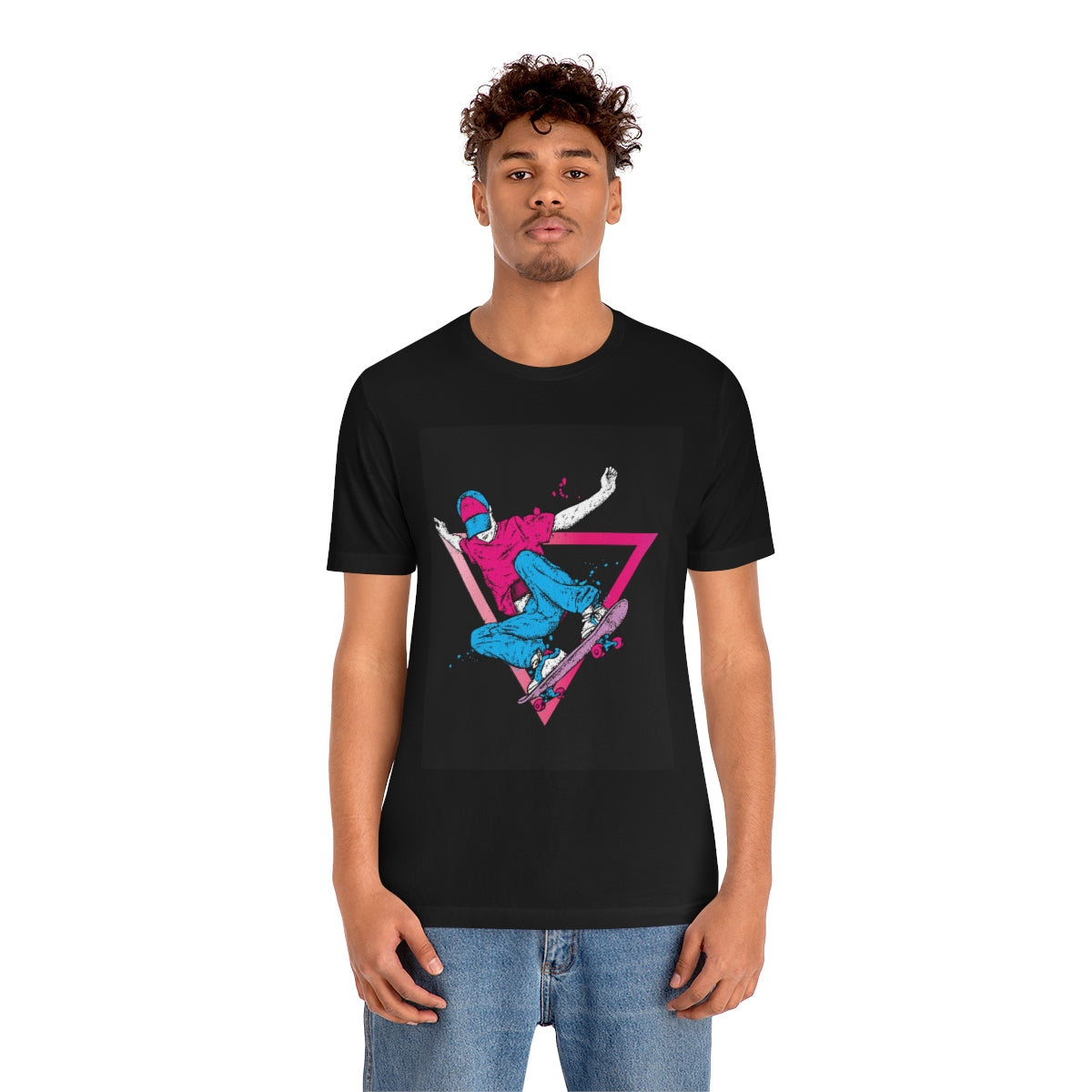 Unisex Jersey Short Sleeve Tee "Skateboarding"