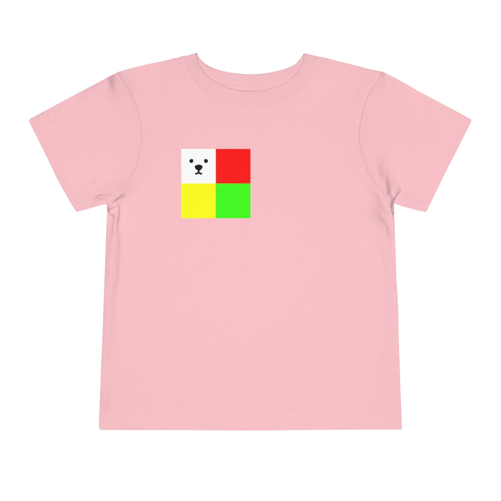 Kids Short Sleeve Tee "CuBeArea middle logo"