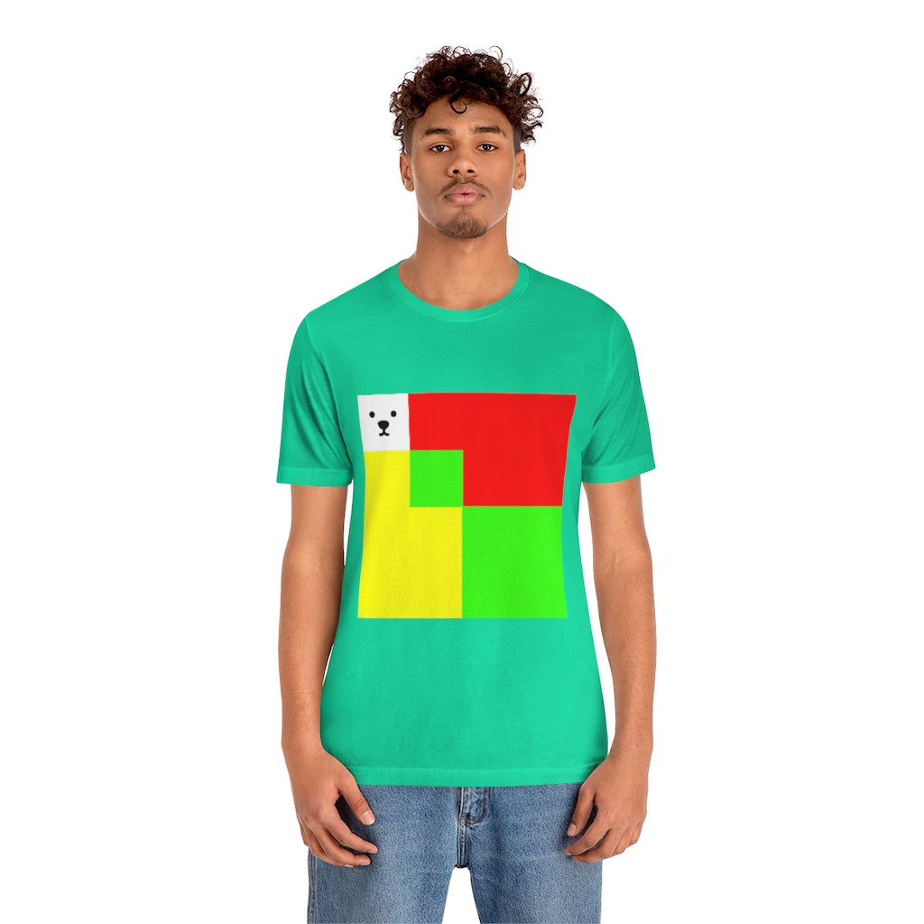 Unisex Jersey Short Sleeve Tee "CuBeArea abstract"